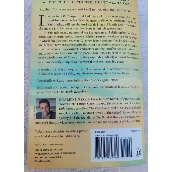 And the Mountains Echoed paperback book - Picture 7 of 16